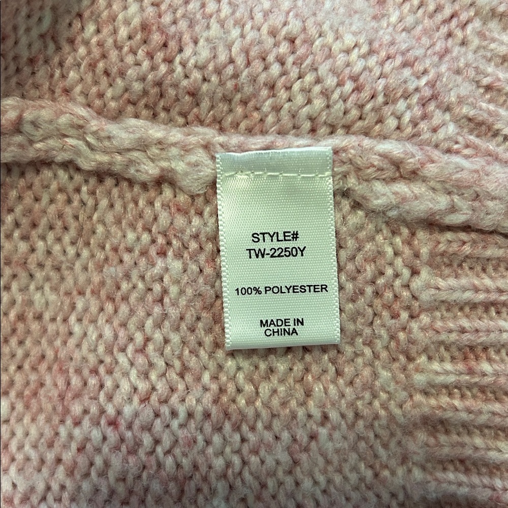 Zenana Outfitters Blush Pink V-Neck Cardigan Sweater Polyester Women’s Size M - Picture 5 of 6